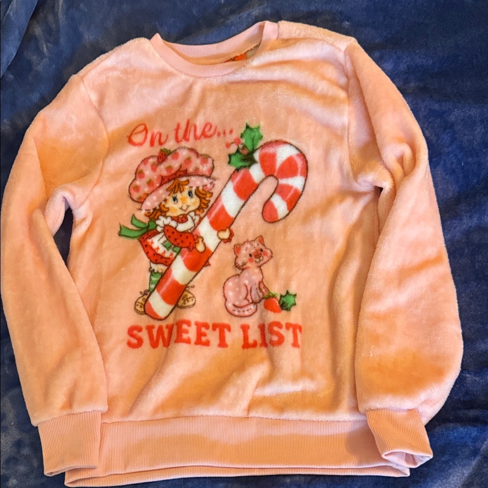 Sweet List Strawberry Shortcake Sweater